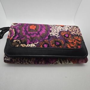 Vera Bradley Women's Floral Wallet In Rosewood Pattern